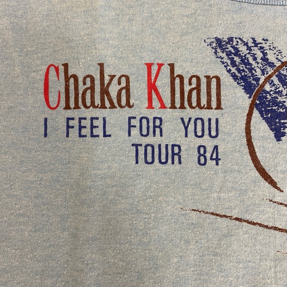 Vintage 1984 Chaka Khan I Feel For You Tour T Shirt - Picture 4 of 7